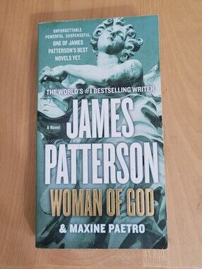 ⭐️💲2️⃣ James Patterson "Woman of God" Paperback Thriller Suspense Mystery Novel